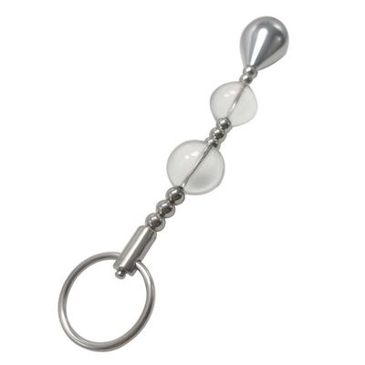 Anal Pull Beads Metal Stainless Steel Anal Masturbation Toys 170MM BDSM Couples Adults Sex Game Toys Butt Plug