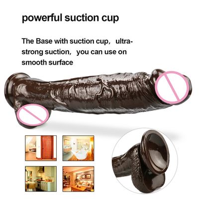 Super Huge Realistic Dildo soft PVC Huge Big Penis With Suction Cup Sex Toys for Woman Anal Masturbation