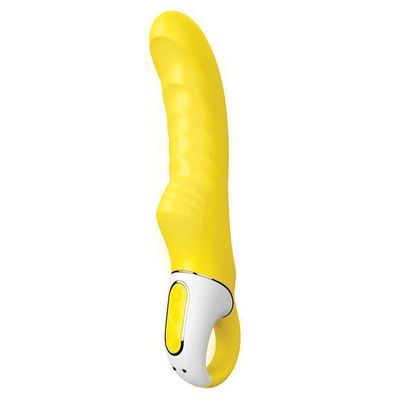 Satisfyer - Vibes Yummy Sunshine G Spot Vibrator (Yellow) - Free Gift