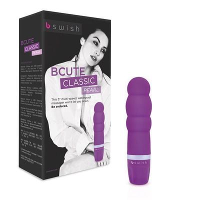 B Swish - Bcute Classic Pearl Vibrator (Purple)