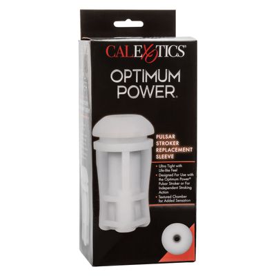 California Exotics - Optimum Power Pulsar Stroker Replacement Sleeve (White)