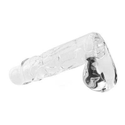 Blown Large Realistic Glass Dildo