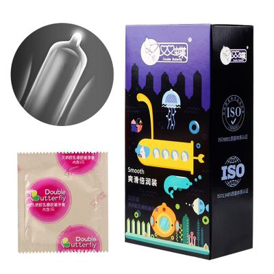 OLO 10pcs/lot Natural Latex Extra Dotted Condom Safer Contraception For Men Lubricating Condoms Ultra Thin Condoms for Men