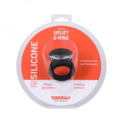 Tantus Uplift C-ring &#8211; Onyx