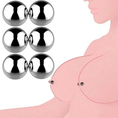 Nipples Orb Clitoral Masturbator Magnetic Orbs Breast Massage Nipple Clamps Stimulators Adult Sex Toys Product for Male Women