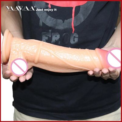 Big Dildo for Women Huge Dildo Realistic Penis Member On Sucker Cock Realistic Toys for Adults Gay