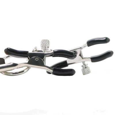 Playful Tassels Nipple Clamps - Black