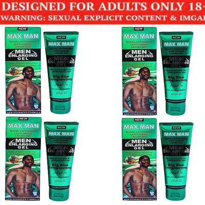 MAXMAN herbal male Enlargement Bigger and longer pack of 4