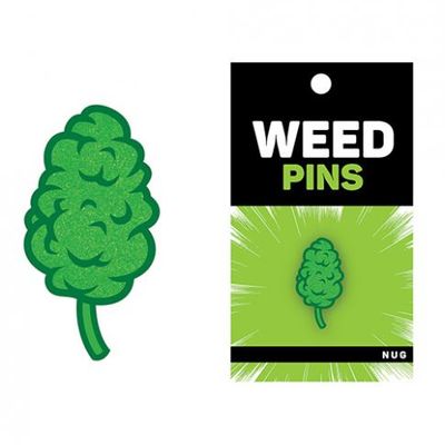 Wood Rocket Weed Nug Pin &#8211; Green