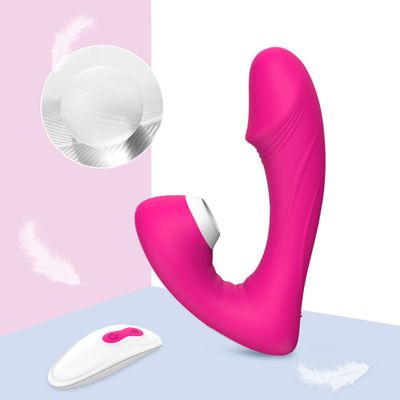 Wearable Sucking Vibrator Clitoris Stimulation Vibration Nipples Vaginal Sucker Remote Control Adult Sex toys for Women Massager