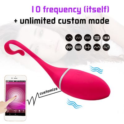 APP Wireless Remote Control Vagina Vibrator USB Rechargeable Vagina Ball Female Masturbator Vaginal Tighten Sex toys for women