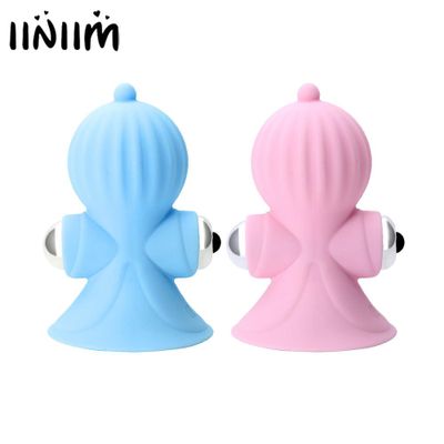 Female Soft Silicone Nipple Suction Cup Vibrator Breast Enlarger Clitoris Stimulator Adult Intimate Sex Toys for Adult 18+ Women