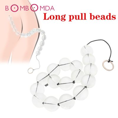 Anus Backyard Beads Anal Balls Long Anal Plug With Suction Cup Prostata Massage Butt Plug Sex Toys for Women Men Adults Products