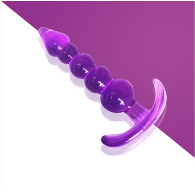 Anal Beads Jelly Anal Plug Butt Plug G-spot Prostate Massager Silicone Adult Sex Toys For Woman Men Gay Erotic Products