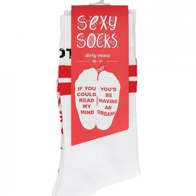 Shots Sexy Socks Dirty Mind &#8211; Female