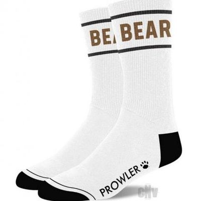 Prowler Red Bear Socks Wht/brn