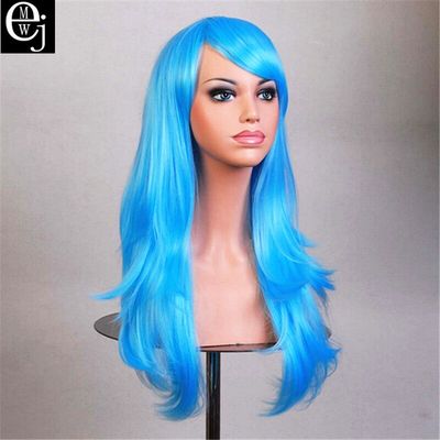 Hair For Sex Doll Cos play 70cm Long Curly Hair Anime Wig For Silicone Sex Doll Wigs For Black Women Sex Dolls Accessories