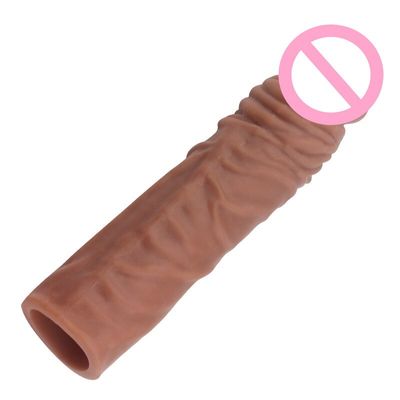 Enlargement Condoms With Spike For Men Contraception Sleeve For Penis Reusable Dick Ring Intimate Goods Sex Toys For Adult