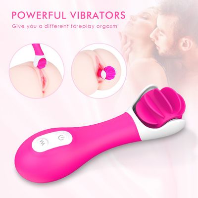 Clitoral Vibrator G Spot Clit Dildo Vibrators Waterproof Rechargeable Clitoris Stimulator Vibration Patterns Sex Toys for Women