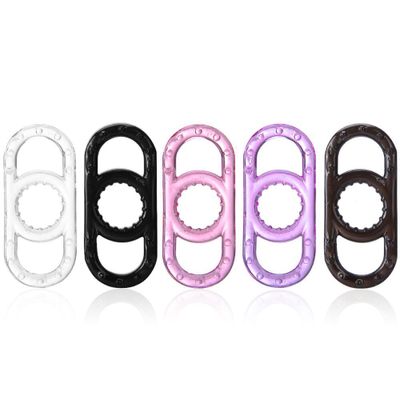 Penis ring Penis Delay Ejaculation Penis Enlargement Ring Sleeve Clitoral Stimulator Reusable Sex Toy Condoms for Men Extender