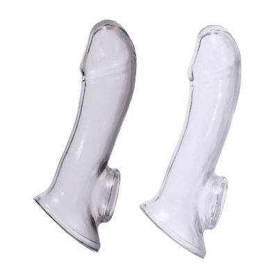 Silicone Penis Sleeve Enlargement Penis Erection Extende Sleeve Penis Extender Sex Toys for Men Cock Sex Adult Intimate Enlarger