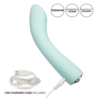 Calexotics - Pave Silicone G-Spot Vibrator Vivian (Blue)