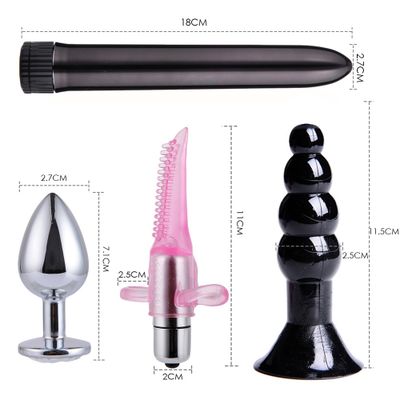 26 pcs Sex Toys for Men Male Masturbator Sex Handcuffs Whip Mouth Gag Sex Anal Vibrator Bondage Set Sexy Lingerie Toys