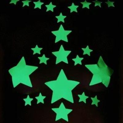 Neva Nude Glow In The Dark Starry Nights Sticker Top