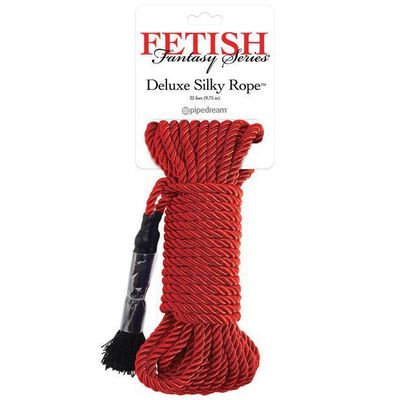 Pipedream - Fetish Fantasy Series Deluxe Silk Rope (Red)