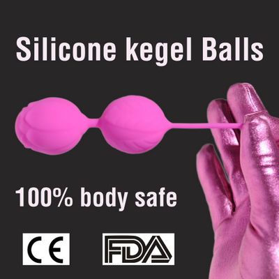 100% Silicone Kegel Balls Smart Love Ball for Vaginal Tight Exercise Machine Vibrators Ben Wa Balls of Sex Toys for women