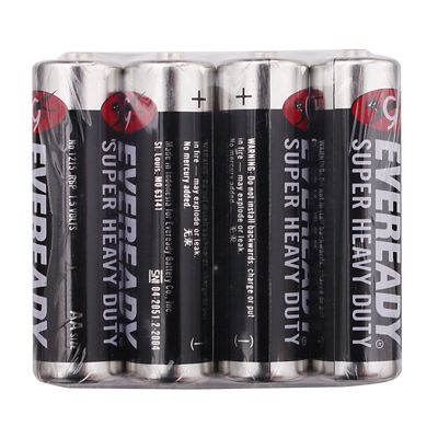 Eveready - 1.5V AA Battery Pack of 4  (Black)