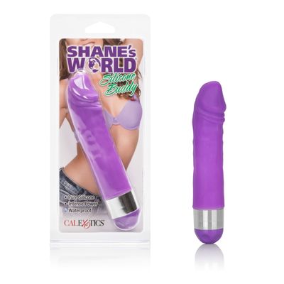 California Exotics - Shane's World Silicone Buddy Vibrator (Purple)