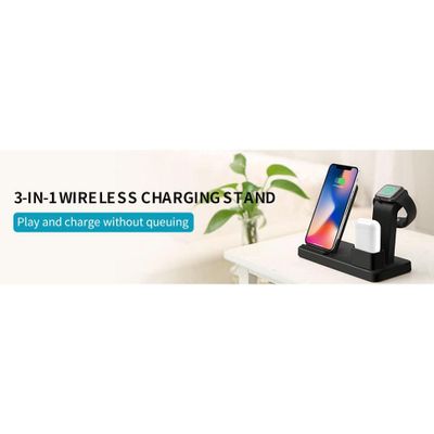 Zush - 3 in 1 Wireless Charging Station