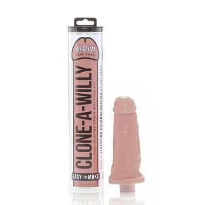 Clone A Willy - Vibrating Penis Molding Kit (Medium Tone)