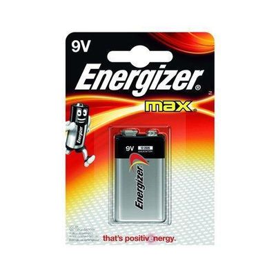 Energizer - 9V Max 522 Battery Pack of 1