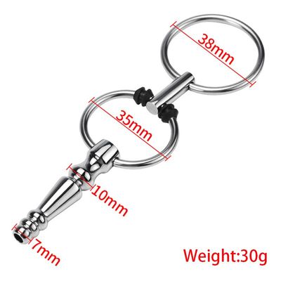 Stainless Steel Urethral Sounding Catheter Adult Game Male Mastuburator Dilator Penis Insert Male Urethral Stretching Penis Plug