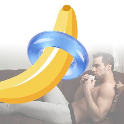 Flexible Cock Ring TPR Penis Ring Foreskin Correction Retarder Lock Sperm Erection Male Masturbator Adult Sex Toys For Men