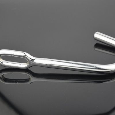 Adult Toy BDSM Stainless Steel Anal Hook Straight Head Round Cold Body Anal Sex Toy for Couple