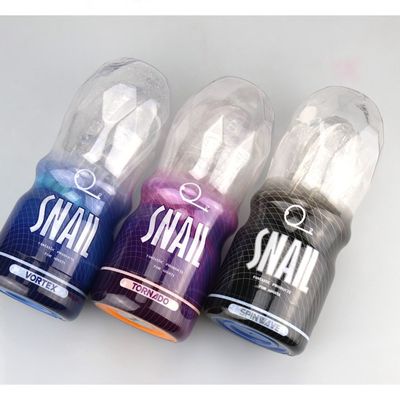 New Design Male Masturbator Snail Cup Male Spinner Fleshlight Vagina Simulation Doll Vacuum Suction Crystal Pussy Male Sex Toys
