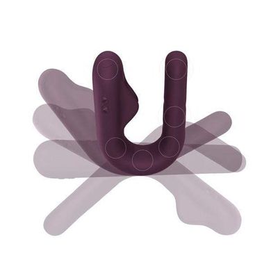 MysteryVibe - Crescendo App-Controlled Bendable Vibrator 6 Motors (Purple)