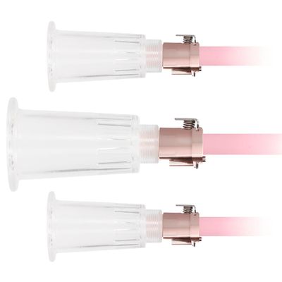 Pumped Rechargeable Clitoral & Nipple Pump Set - Large