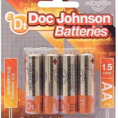 Doc Johnson Non-Alkaline AA 4-Pack