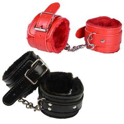 PU Leather Handcuffs Sex Bondage Restraints Wrist Hand Cuffs Product,Adult Game Toys for Women&Men Products Bdsm Fetish