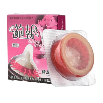 Condoms Latex Sex Products Sensation Class Female G-spot Vaginal Stimulation Condom Sophora Viciifolia Spike Condom Penis Sleeve