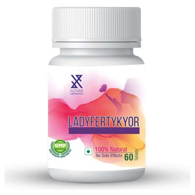 Xovak Pharma Ayurveda & Herbal Tablets For Female Fertility + Multi-Vitamins Combo Pack 2