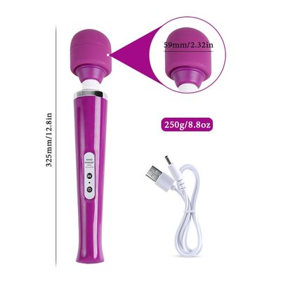 AV Magic Massgaer Wand Vibrator For  Women G-Spot Vibrators USB Charge 10 Speed Vibration Sexy Clit Vibrator Sex Toys for Women
