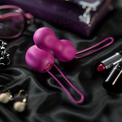 Nomi Tang - IntiMate Kegel Balls Set (Red Violet)