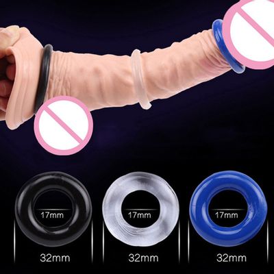 3 Pcs/Set Cock Ring Penis Sleeve Sex Products Silicone Black/White Sex Toys For Men Male Penis Ring Delay Ejaculation