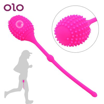 OLO Silicone Kegel Ball Vaginal Tightening Vaginal Balls Trainer Vaginal Geisha Ball Sex Toys For Women Adult Products