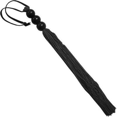 Sex and Mischief - Rubber Whip Small 10" (Black)